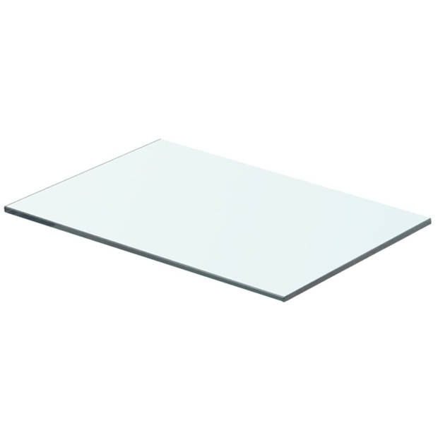 The Living Store Glazen Schap - 40 x 20 cm - 8 mm - 15 kg