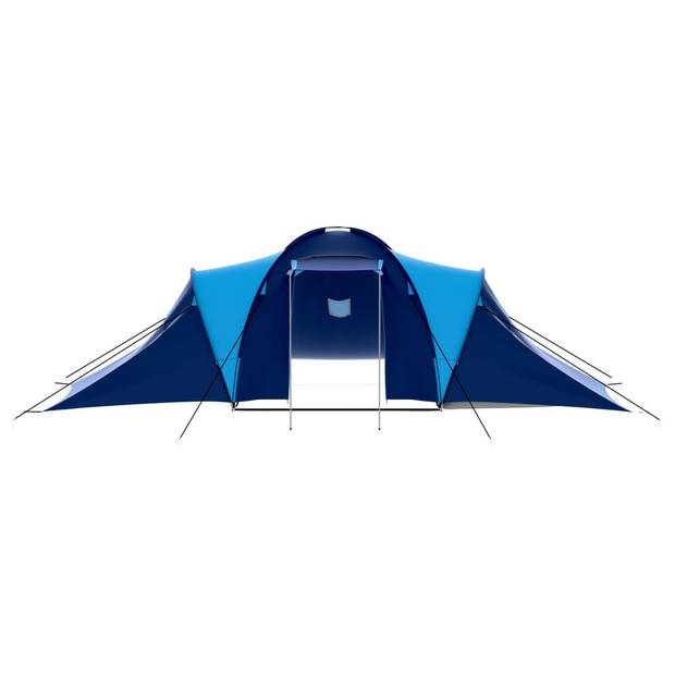 The Living Store Tent - Grote tent - 590x400x185 cm - 9-persoons - ademend - donkerblauw