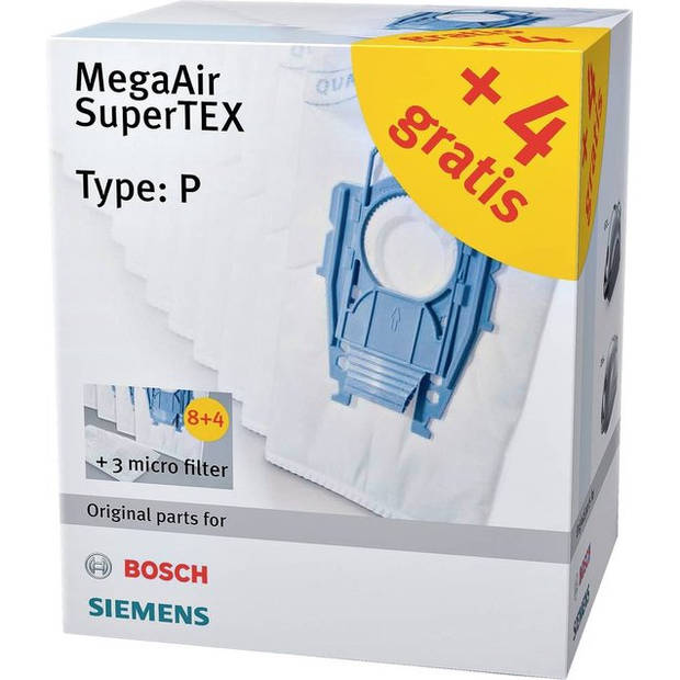 Siemens VZ123FP stofzuigerzakken - 15 zakken - 3 microfilters - Bosch/Siemens