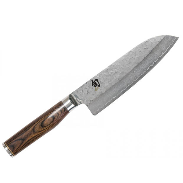 Kai Shun TDM-1702 santoku - 18 cm - bruin