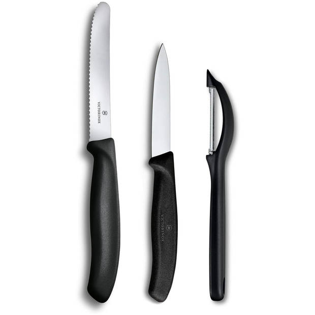 Victorinox Messenset Swiss Classic - Zwart - 3-delig