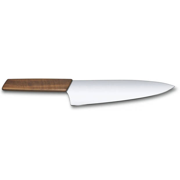 Victorinox Swiss Modern vleesmes - notenhout - 20 cm