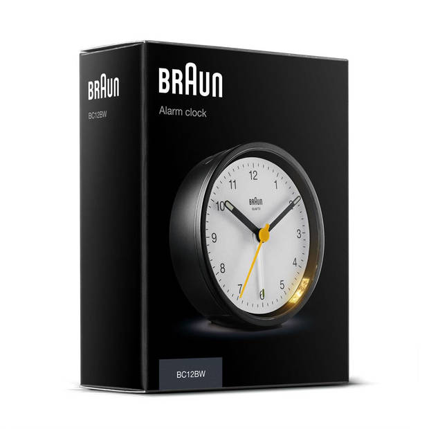 Braun BC 12 BW Kwartswekker zwart