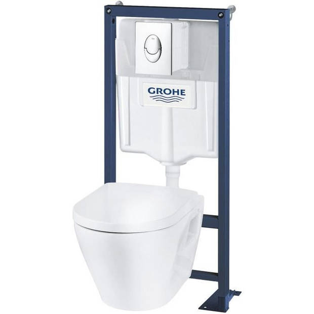 GROHE ingebed WC - keramiek - 9l tank - herfstremflap - Alpine White