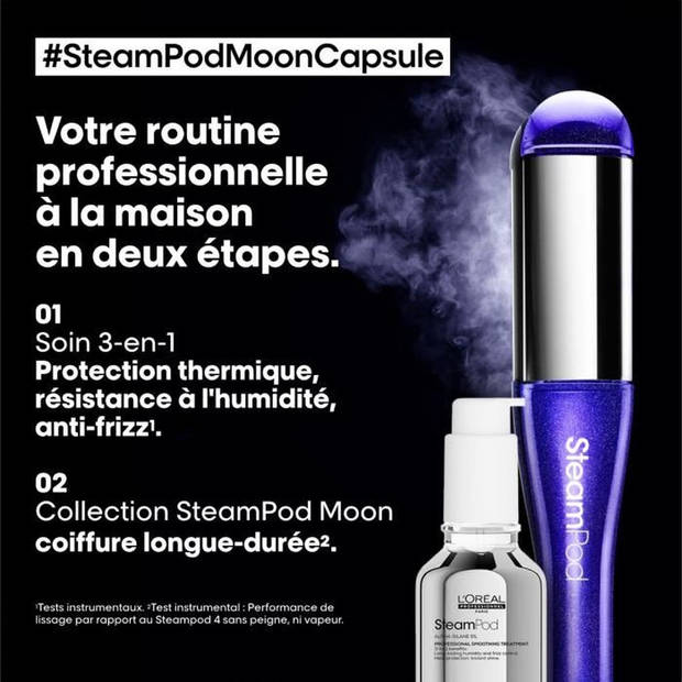 Steampod 4.0 Limited Edition Moon Capsule - Stoom stijltang-krultang - Keramische plaat met hoge weerstand