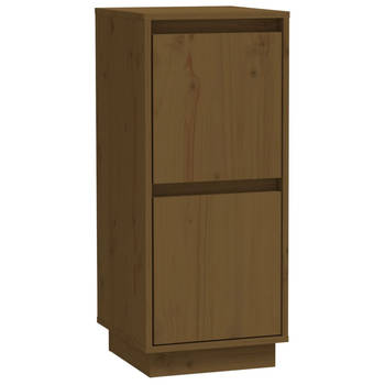 The Living Store Houten Dressoir - Bijzetkast - 31.5 x 34 x 75 cm - Honingbruin