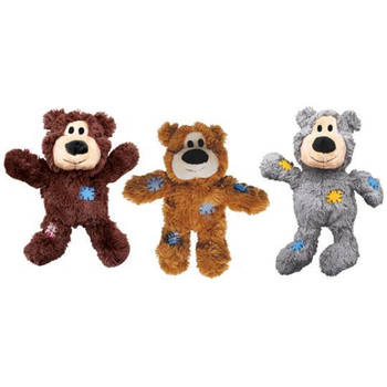 KONG WildKnots Bears - Knuffel voor honden - Hondenspeelgoed - Maat XL