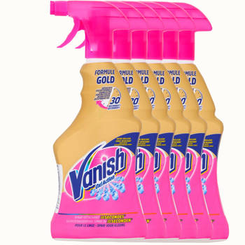 Vanish Oxi Action Gold Vlekverwijderaar Spray - 6x500ml
