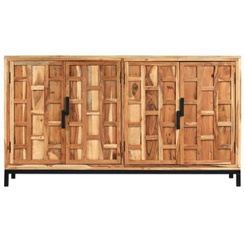 The Living Store Houten dressoir - Acaciahout - 145 x 40 x 80 cm