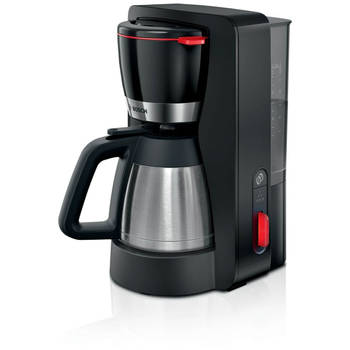 Bosch MyMomentTKA 6M273 koffiezetapparaat - zwart/rood - 12 kopjes