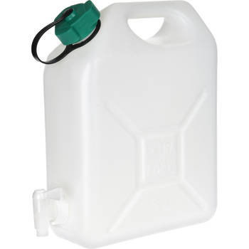 Jerrycan voor water - 5 liter - Kunststof - met kraantje en dop - Jerrycan voor water