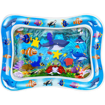 Frummel Waterspeelmat Baby – Watermat – Speelkleed – Opblaasbaar – Waterspeelgoed Baby - Kraamcadeau - Clownfish
