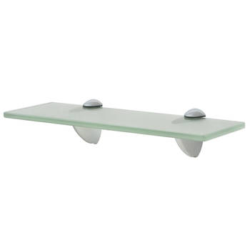 The Living Store Zwevende Plank - Glas - 30 x 10 cm - 8 mm - 10 kg