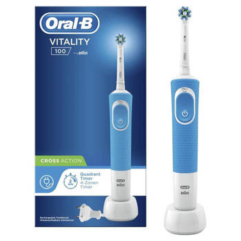 Oral-B Vitality 100 Blue elektrische tandenborstel - geïntegreerde timer