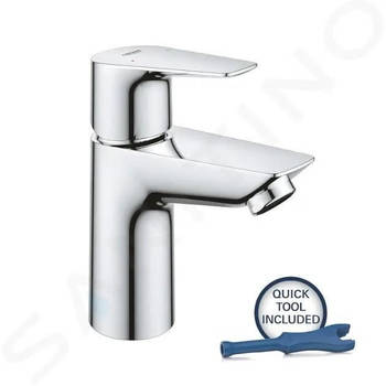 Badkamerkraan - GROHE Start Edge - 23898001 - Maat S - Zonder afvoergreep - Chroom