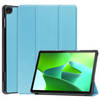 Basey Lenovo Tab M10 (3rd gen) Hoesje Kunstleer Hoes Case Cover -Lichtblauw