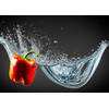 Inductiebeschermer - Splash Paprika - 90x52 cm