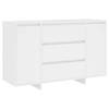 The Living Store Dressoir - Bijzetkast - 120 x 41 x 75 cm - wit