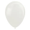 Globos Ballonnen Pearl Wit 30cm, 10st.