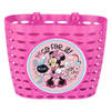 Disney fietsmand meisjes 20 cm roze