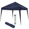 tectake® -Tuinpaviljoen Linosa opvouwbaar 3x3m - blauw