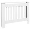 The Living Store Radiatorombouw MDF - 112 x 19 x 81 cm - Wit