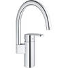 Keukenkraan - Chroom - Hoge uitloop - GROHE Wave Cosmopolitan - 32449001