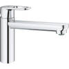 GROHE Start Flow keukenkraan - Eéngreepsmengkraan met waterbesparende mousseur - 140° draaibaar - Chroom - 31691000