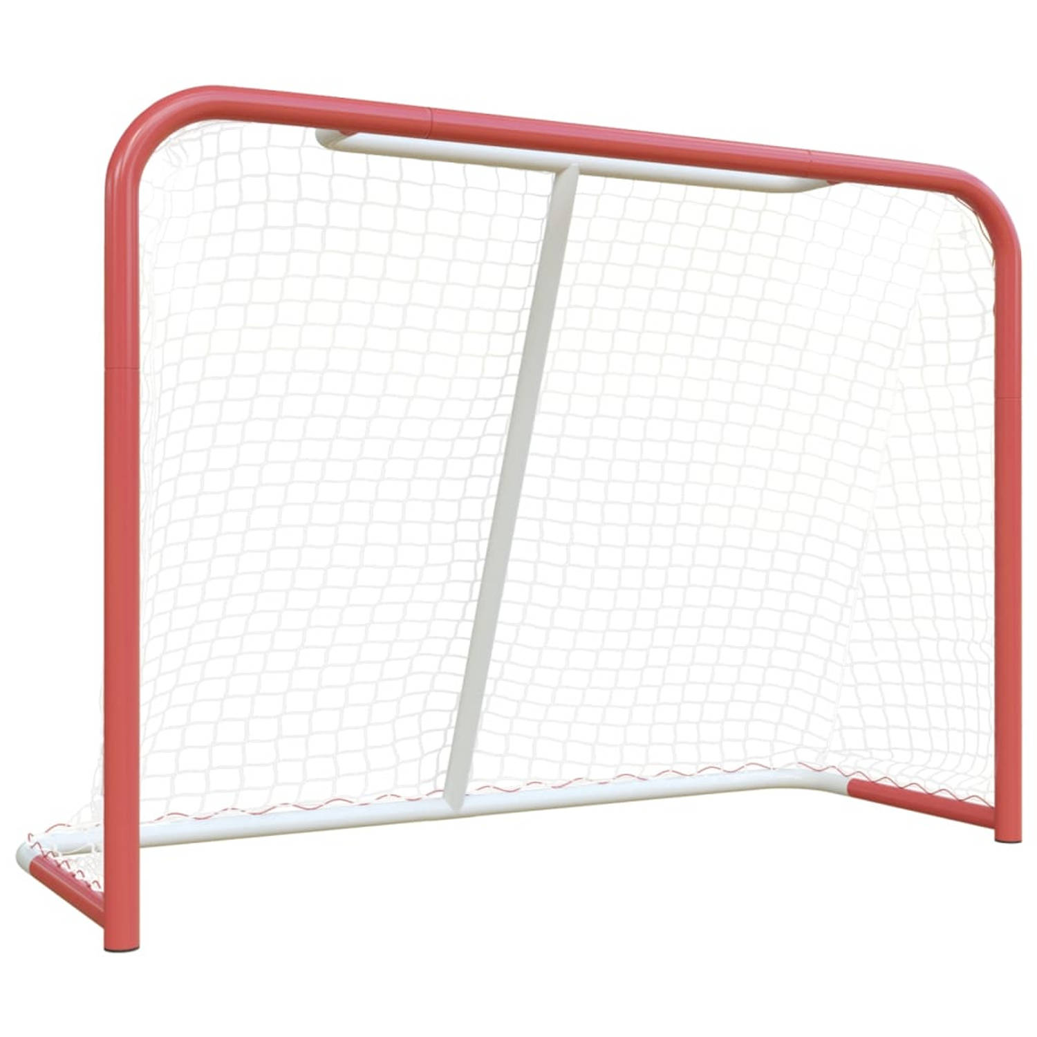 The Living Store Hockeydoel Hockey - Trainingsmateriaal - 153x60x118 cm - Duurzaam polyesternet - gepoedercoat stalen frame