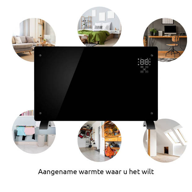 BluMill Elektrische Paneelheater met Wifi