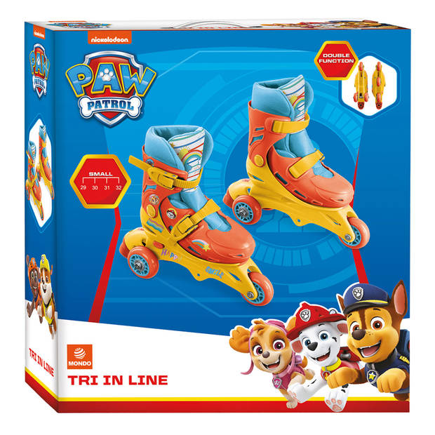 Mondo PAW Patrol Tri Inlineskates/Skeelers, mt 29-32