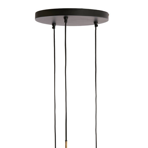 Light and Living hanglamp - zwart - metaal - 2969918