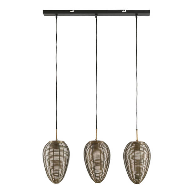 Light and Living hanglamp - brons - metaal - 2969818