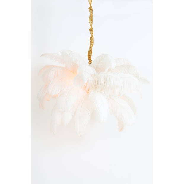 Light and Living hanglamp - wit - metaal - 2945626