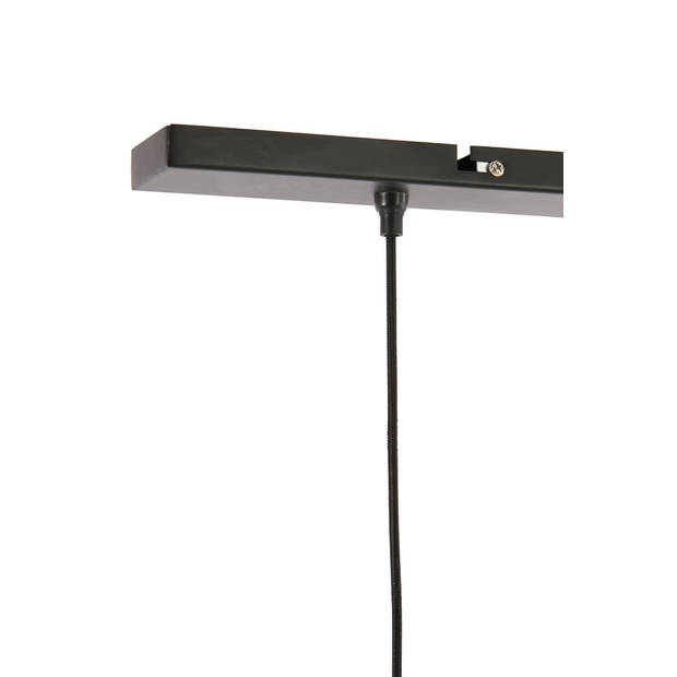 Light and Living hanglamp - zwart - metaal - 2969812