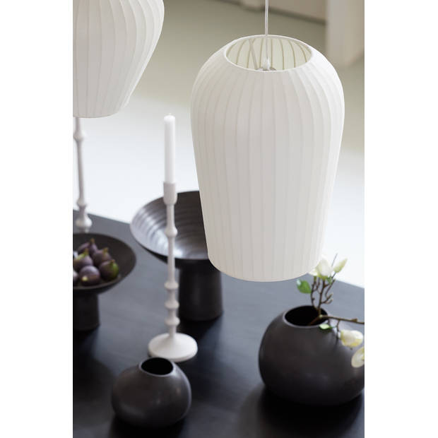 Light and Living hanglamp - wit - kunststof - 2958426