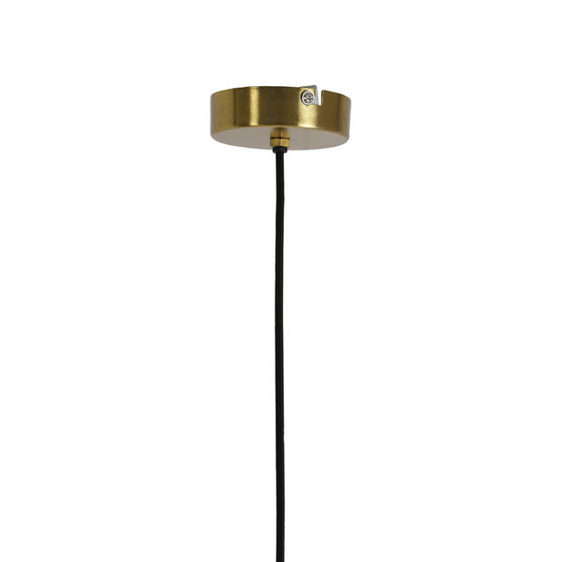 Light and Living hanglamp - goud - glas - 2972064