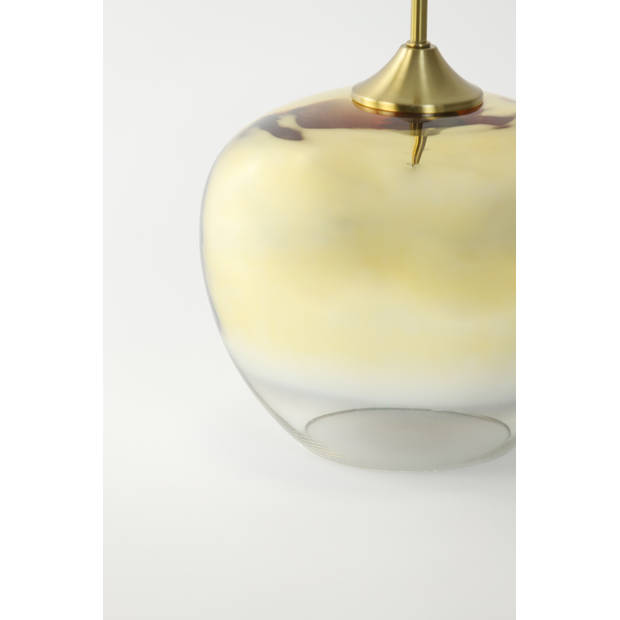 Light and Living hanglamp - goud - glas - 2952285