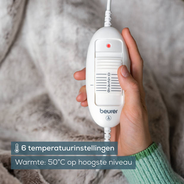 Beurer Elektrsiche deken HD 75 - Nordic Taupe