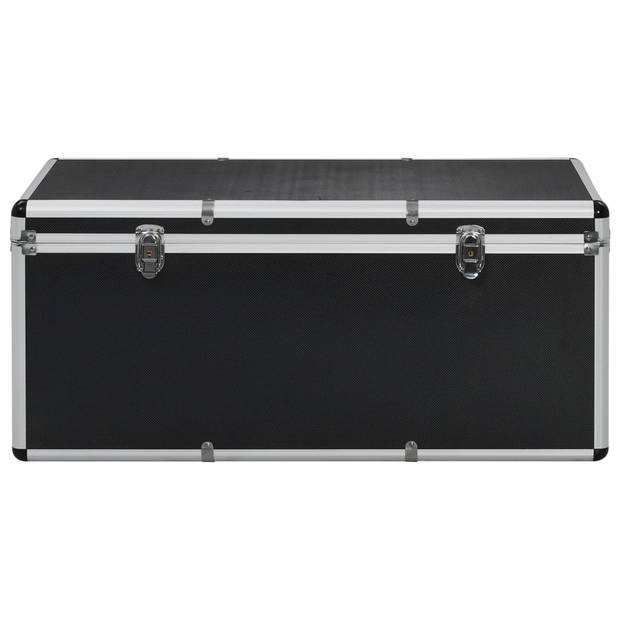 The Living Store Transportkoffers - Hout - ABS en aluminium - Set van 3 - Afmetingen 76 x 40 x 36 cm - 71 x 35 x 32