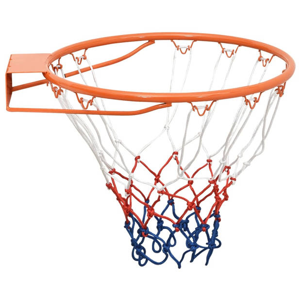 The Living Store Basketbalring - Klassieke stalen basketbalring voor alle weersomstandigheden - Wandmontage - Diameter