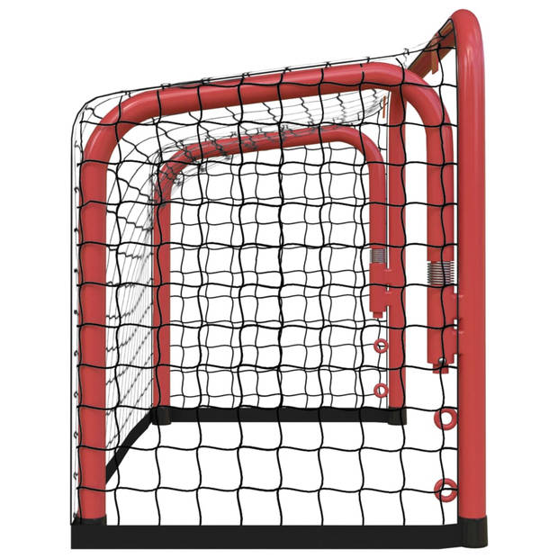 The Living Store Hockeydoel - Duurzaam polyester net - Stabiel stalen frame - Brede toepassingen - Eenvoudige montage -