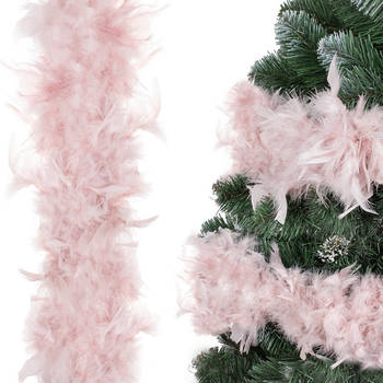 Kerstboa Kerstslinger 3 m Roze
