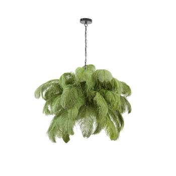 Light and Living hanglamp - groen - metaal - 2945669