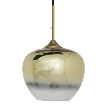 Light and Living hanglamp - goud - glas - 2952285