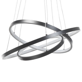 Beliani ATREK - Hanglamp-Zwart-Aluminium