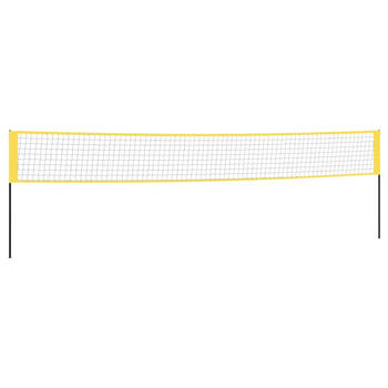 The Living Store Badmintonnet 600x155 cm - Duurzaam PE-stof - Geschikt voor badminton - tennis en volleybal -