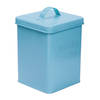 QUVIO Waspoeder box - Metaal - Blauw