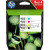 HP 903XL Multipack zwart en kleur cartridge