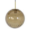 Light and Living hanglamp - goud - glas - 2957282